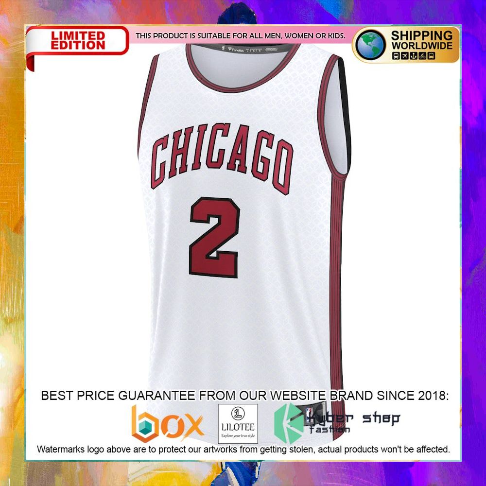 lonzo ball chicago bulls 2022 23 white basketball jersey 2 826