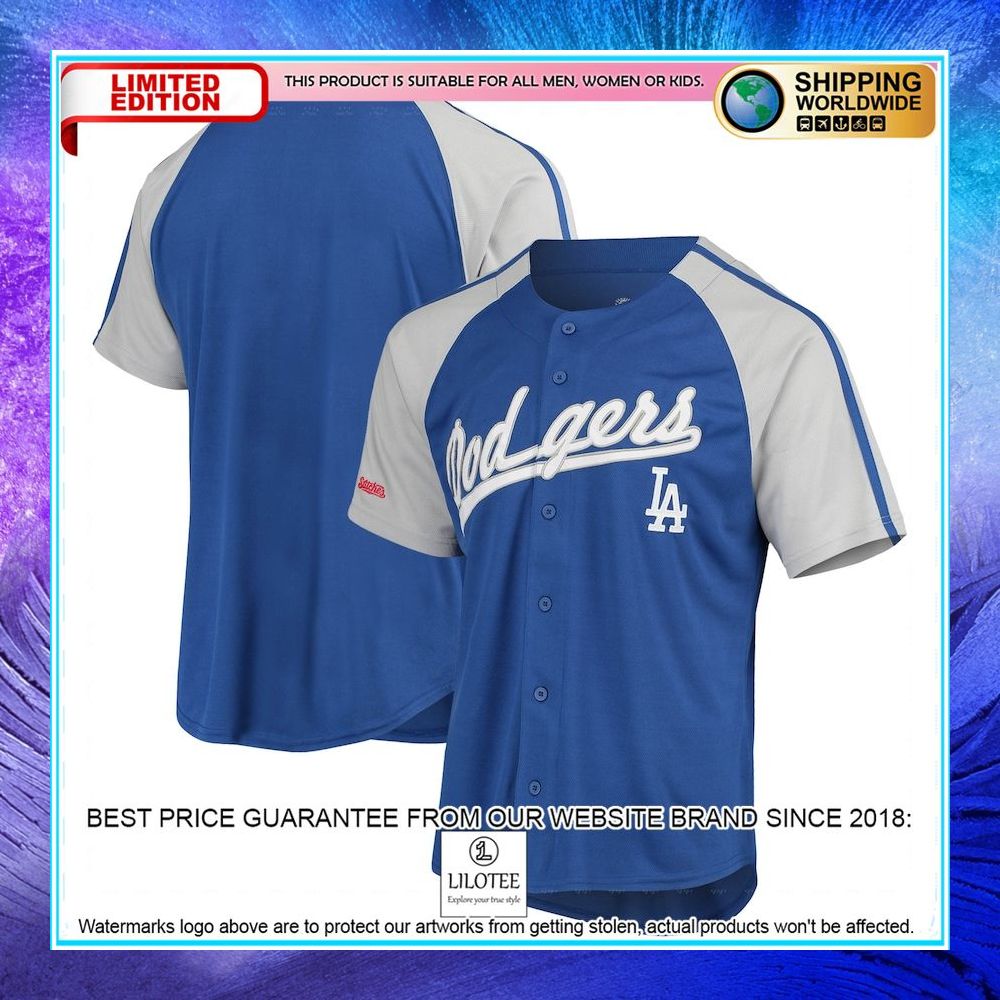 los angeles dodgers stitches royal baseball jersey 1 243