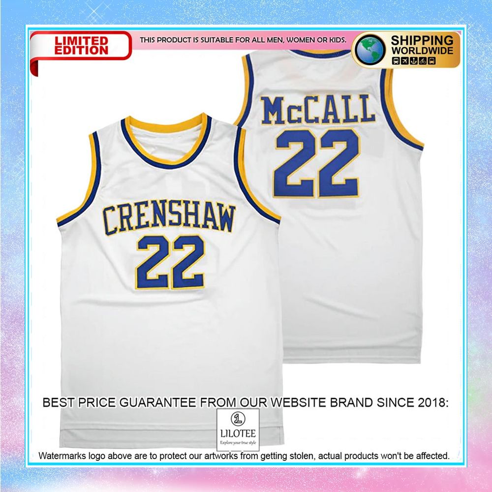 love basketball quincy mccall crenshaw basketball jersey 1 511