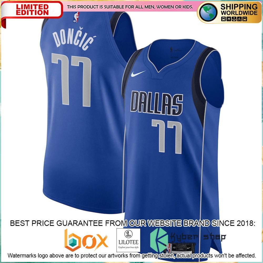 luka doncic dallas mavericks nike 2020 21 blue basketball jersey 1 341