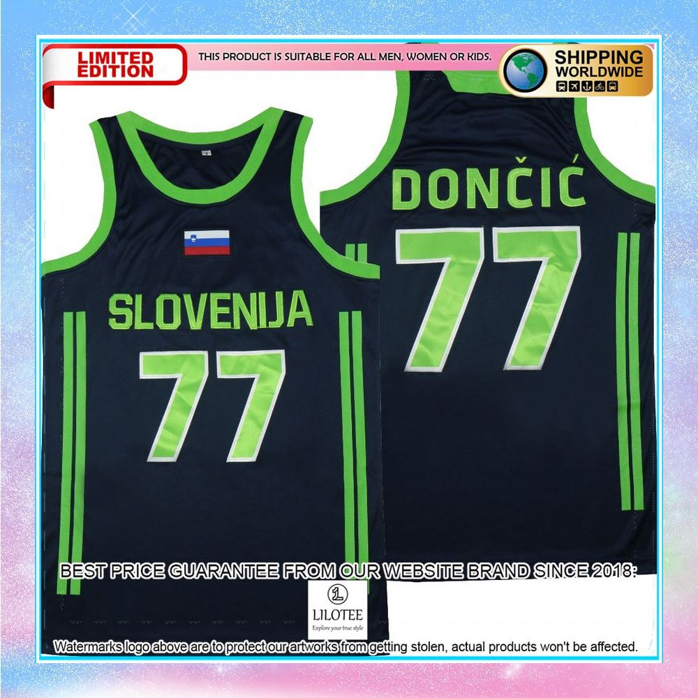 luka doncic slovenia basketball jersey 1 239