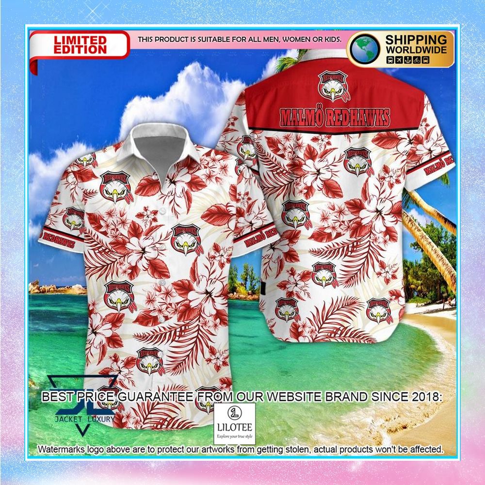 malmo redhawks hawaiian shirt shorts 1 245