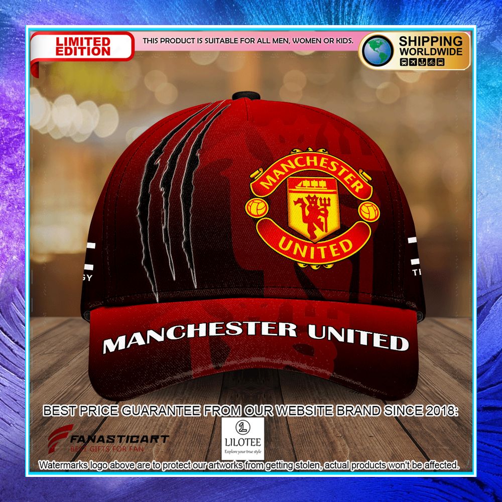 manchester united fc red classic cap 1 739