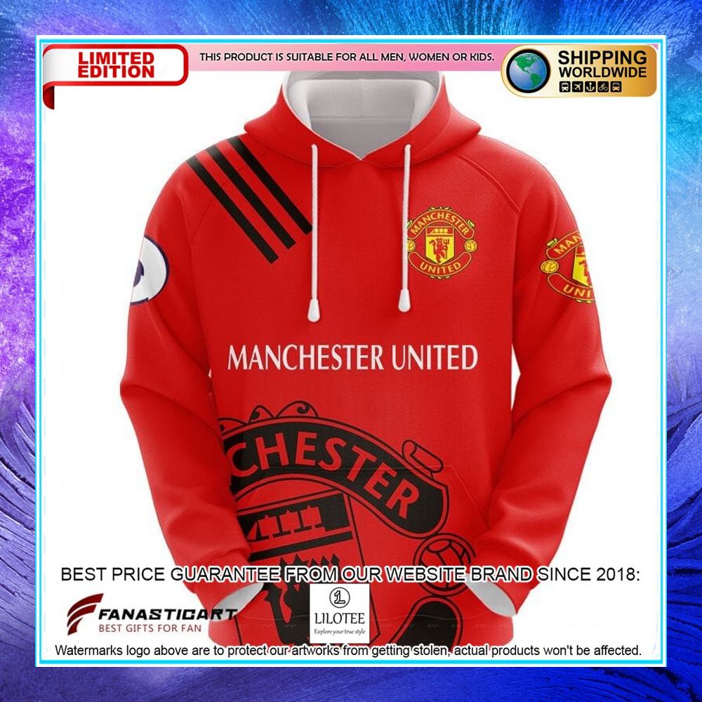 manchester united logo hoodie shirt 1 972