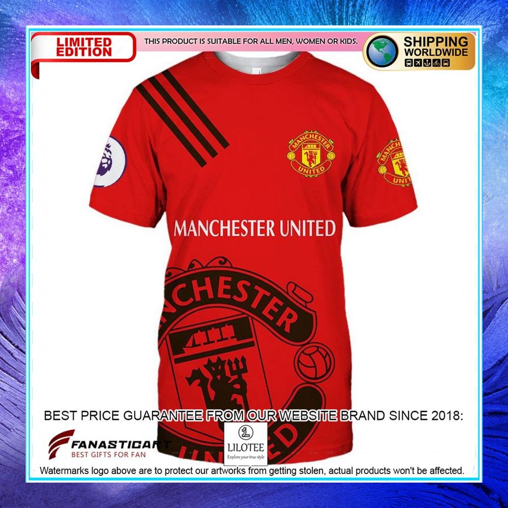manchester united logo hoodie shirt 2 967