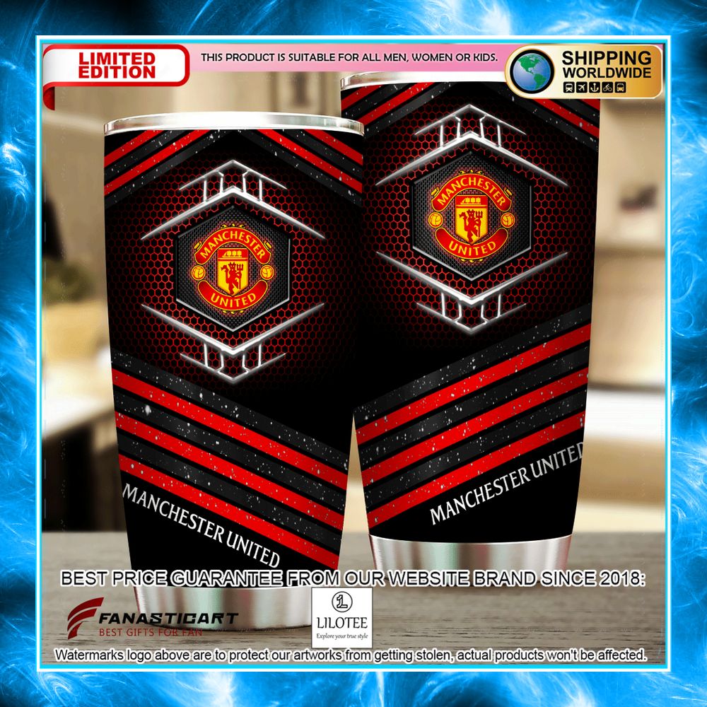 manchester united red tumbler 1 792