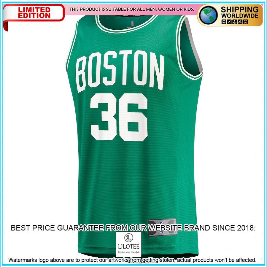 marcus smart boston celtics 2022 nba finals player kelly green basketball jersey 2 189