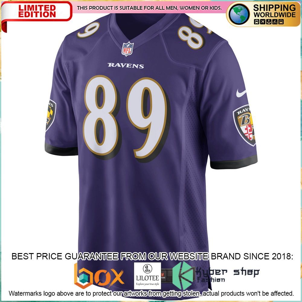 mark andrews baltimore ravens nike purple football jersey 2 257