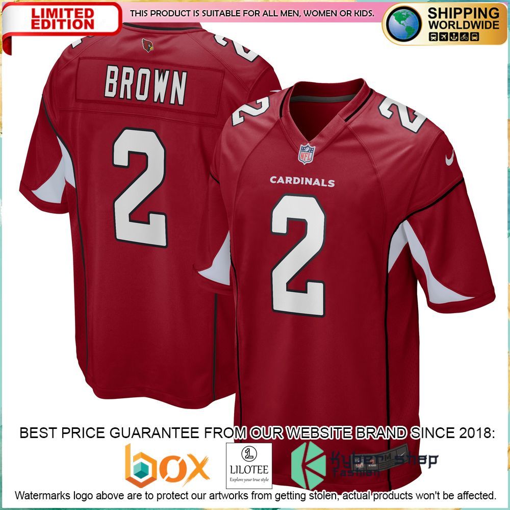 marquise brown arizona cardinals nike cardinal football jersey 1 402