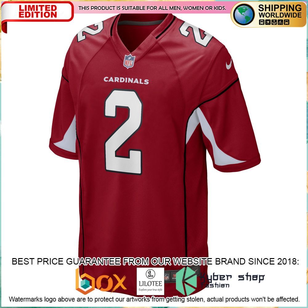 marquise brown arizona cardinals nike cardinal football jersey 2 661