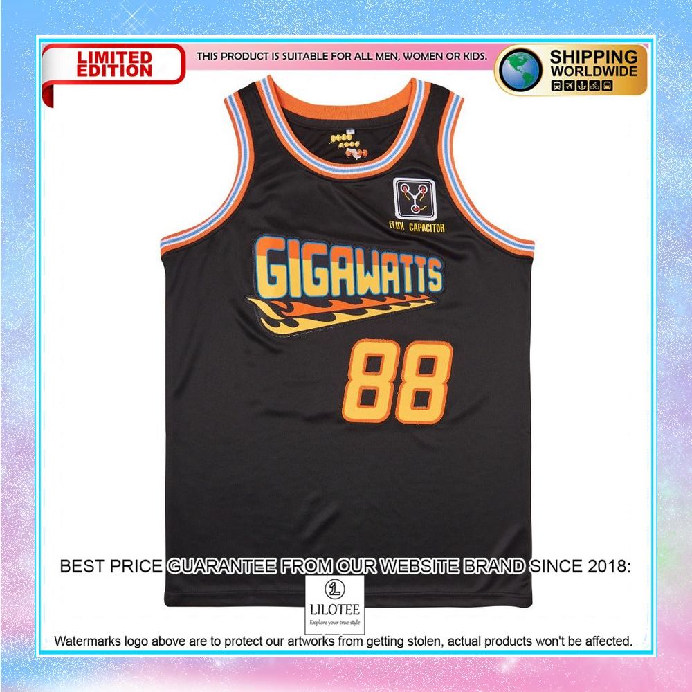 marty mcfly gigawatts basketball jersey 2 575