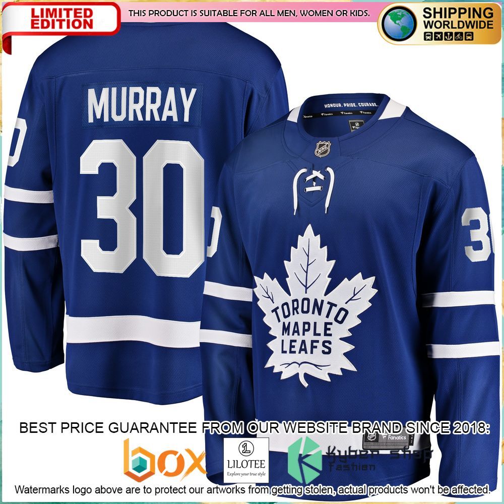 matt murray toronto maple leafs blue hockey jersey 1 875