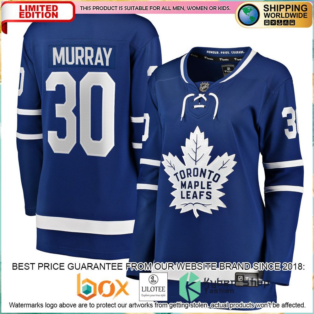 matt murray toronto maple leafs womens home breakaway blue hockey jersey 1 867