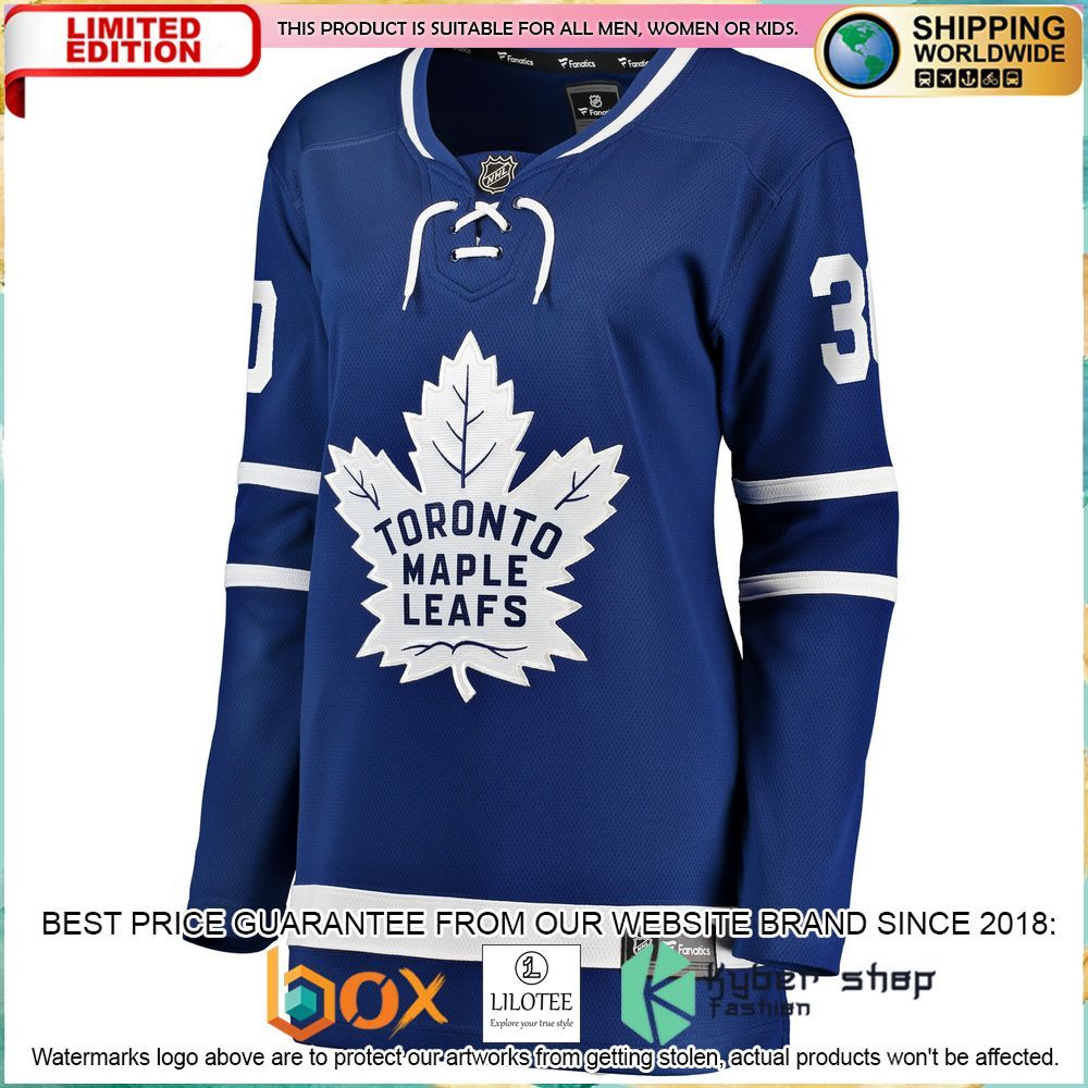 matt murray toronto maple leafs womens home breakaway blue hockey jersey 2 239