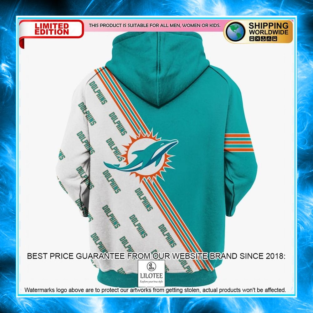 miami dolphins blue nfl 3d shirt hoodie 3 16