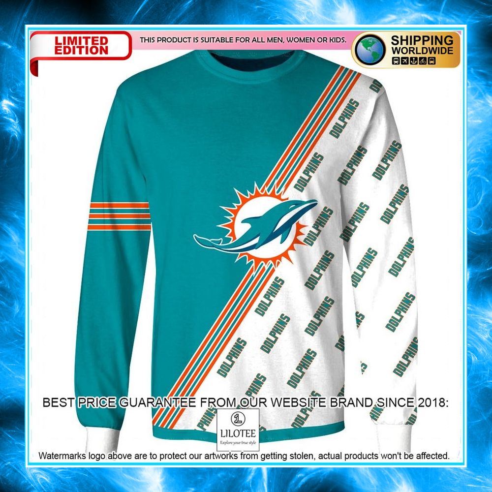 miami dolphins blue nfl 3d shirt hoodie 4 396