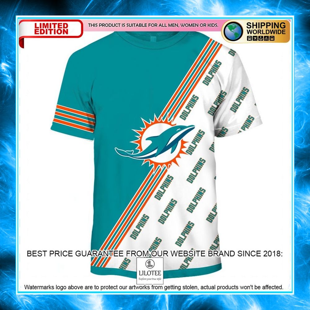 miami dolphins blue nfl 3d shirt hoodie 5 774