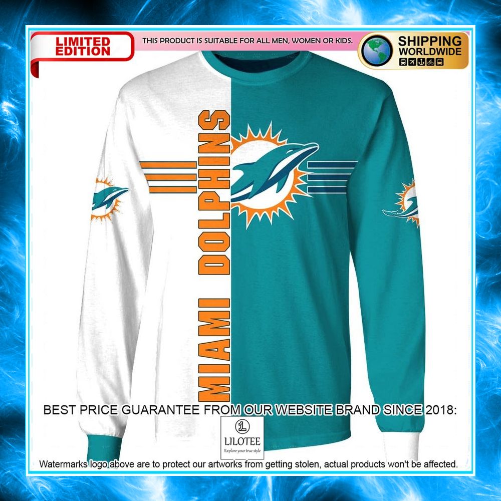 miami dolphins grey 3d shirt hoodie 5 38
