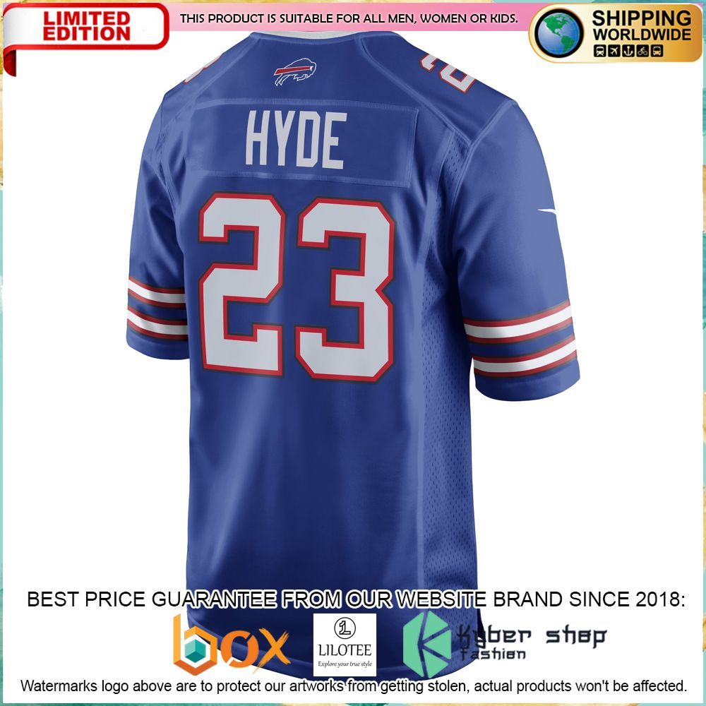 Micah Hyde Buffalo Bills Nike Royal Football Jersey - LIMITED EDITION 3 micah hyde buffalo bills nike royal football jersey 3 75