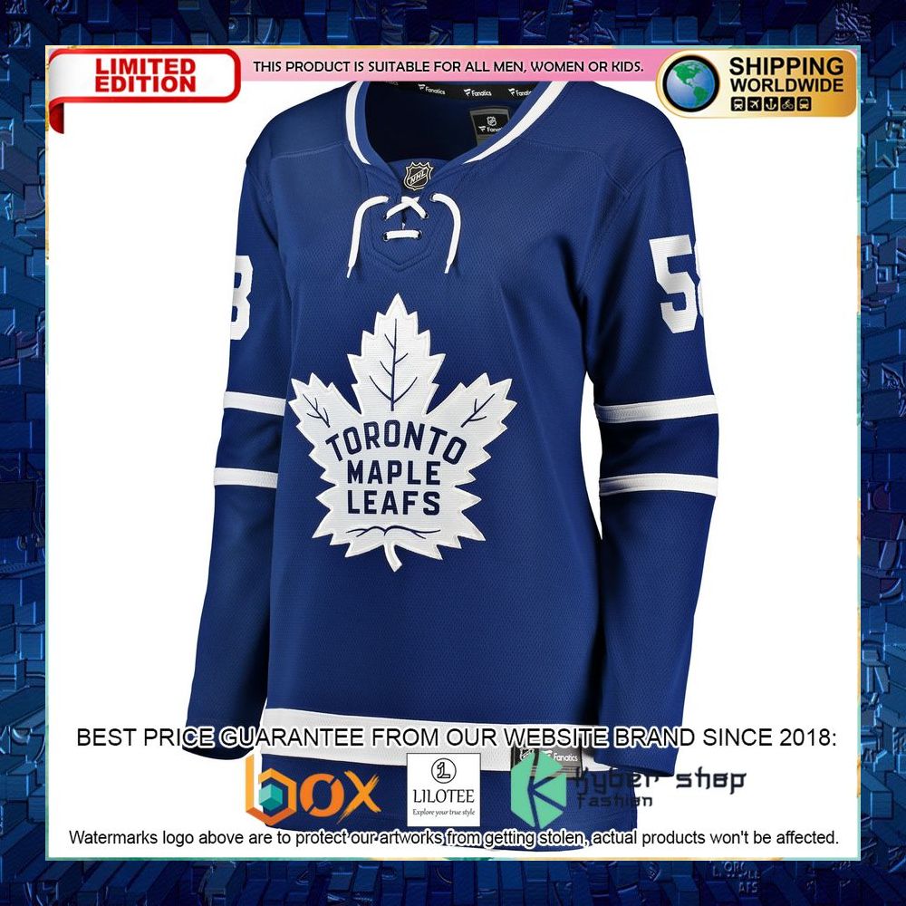Michael Bunting Toronto Maple Leafs Women’s Blue Hockey Jersey - LIMITED EDITION 6 michael bunting toronto maple leafs womens blue hockey jersey 2 114
