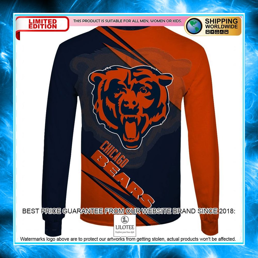 michael myers pumpkin chicago bears 3d shirt hoodie 7 532