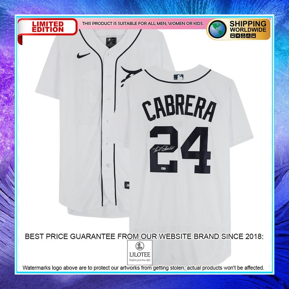 miguel cabrera detroit tigers autographed nike baseball jersey 1 309
