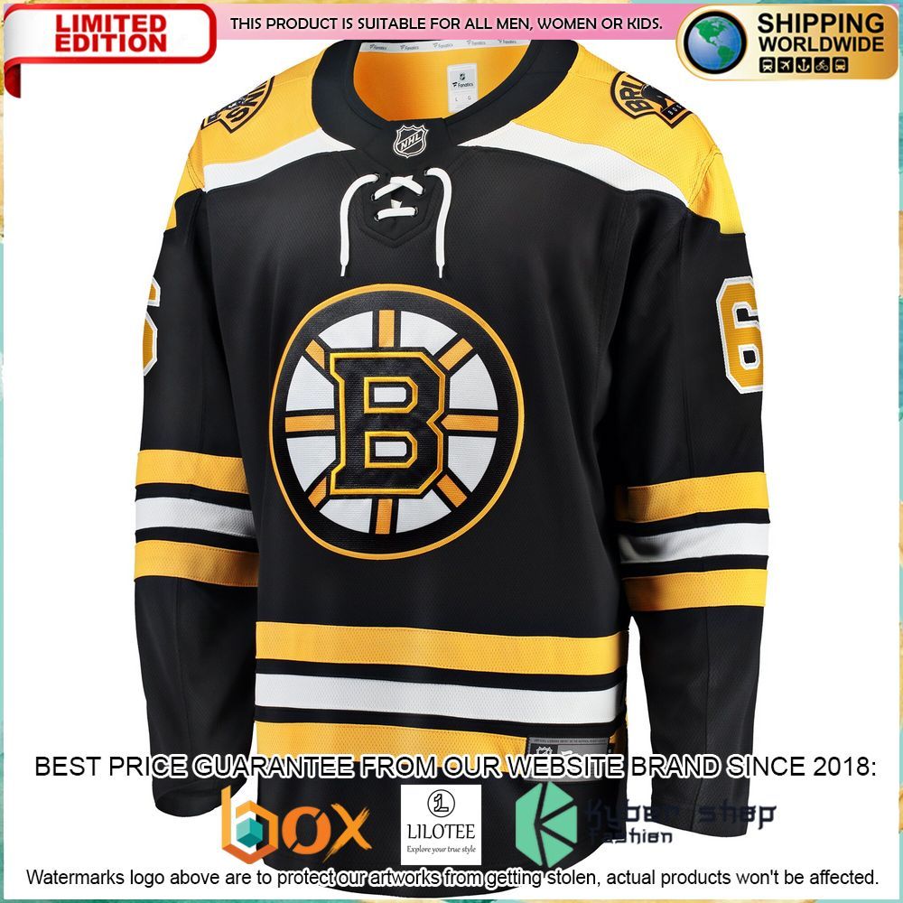mike reilly boston bruins 2017 18 replica black hockey jersey 2 688