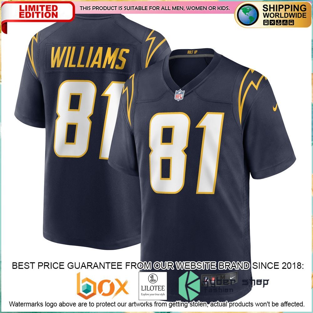 mike williams los angeles chargers nike alternatenavy football jersey 1 913