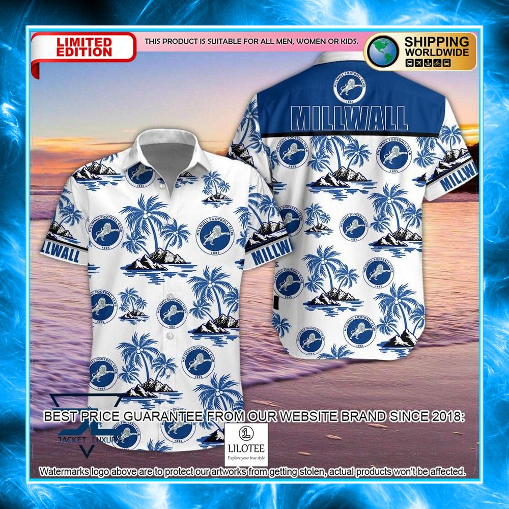 millwall f c hawaiian shirt shorts 1 459
