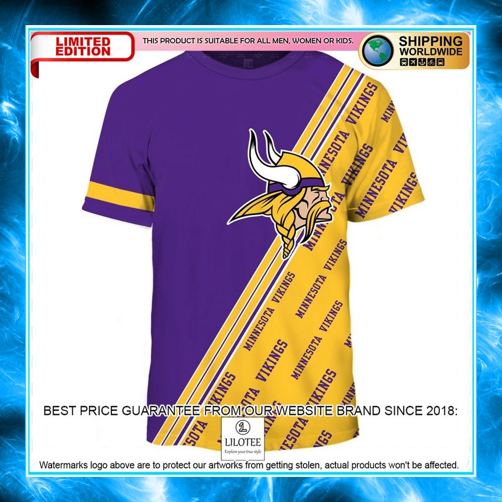minnesota vikings purple 3d shirt hoodie 3 114