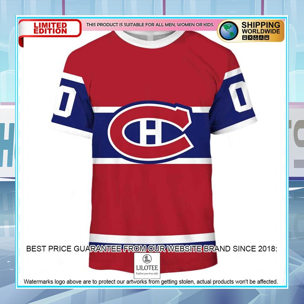 montreal canadiens 60s 70s throwback vintage home custom shirt hoodie 2 567