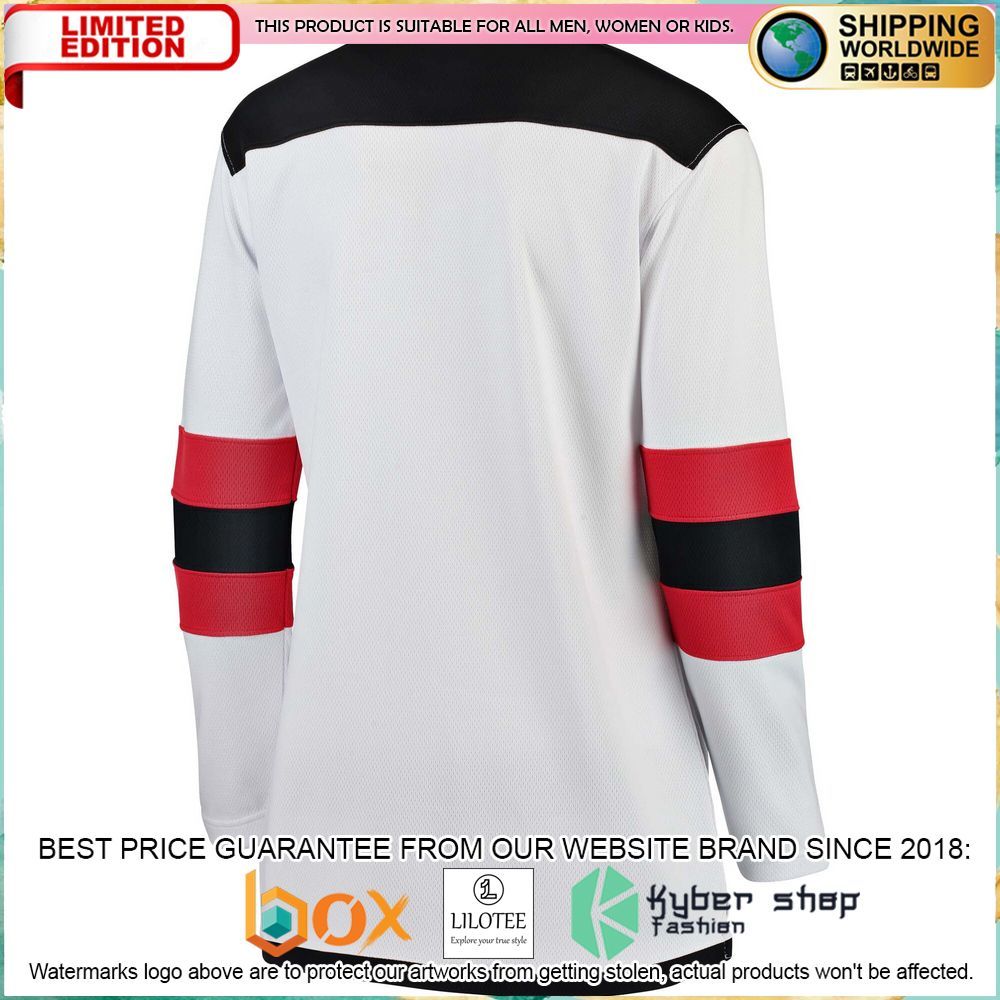 New Devils Women’s Away White Hockey Jersey - LIMITED EDITION 3 new devils womens away white hockey jersey 3 543