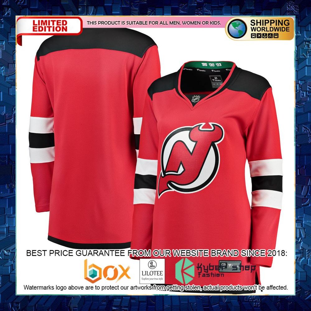 New Devils Women’s Away White Hockey Jersey - LIMITED EDITION 10 new devils womens away white hockey jersey 5 945
