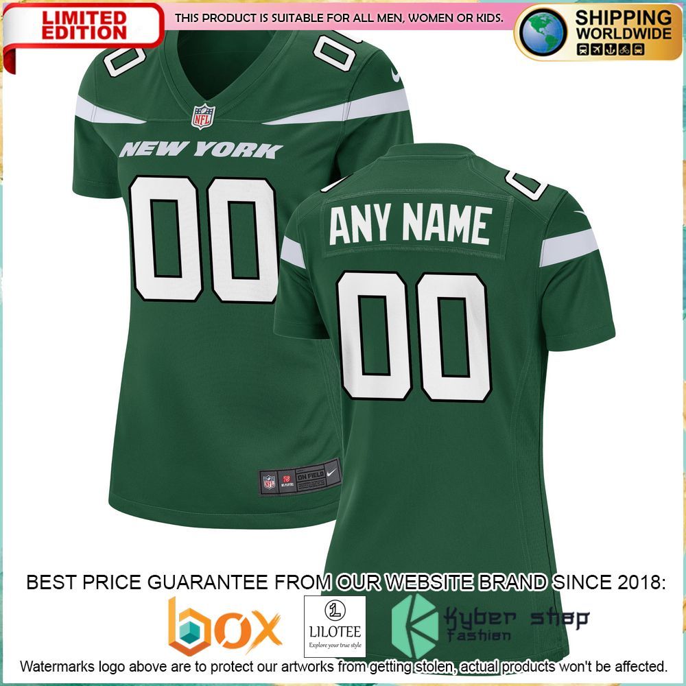 new york jets nike womens custom gotham green football jersey 1 827