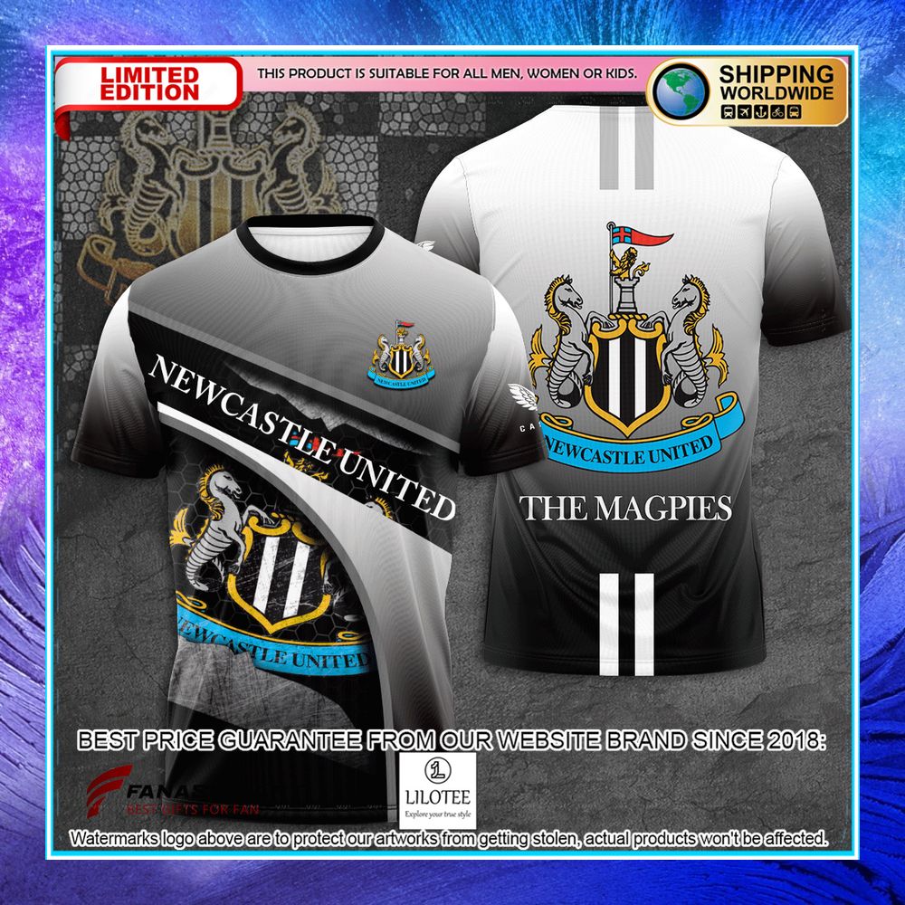 newcastle united the magpies hoodie shirt 2 97