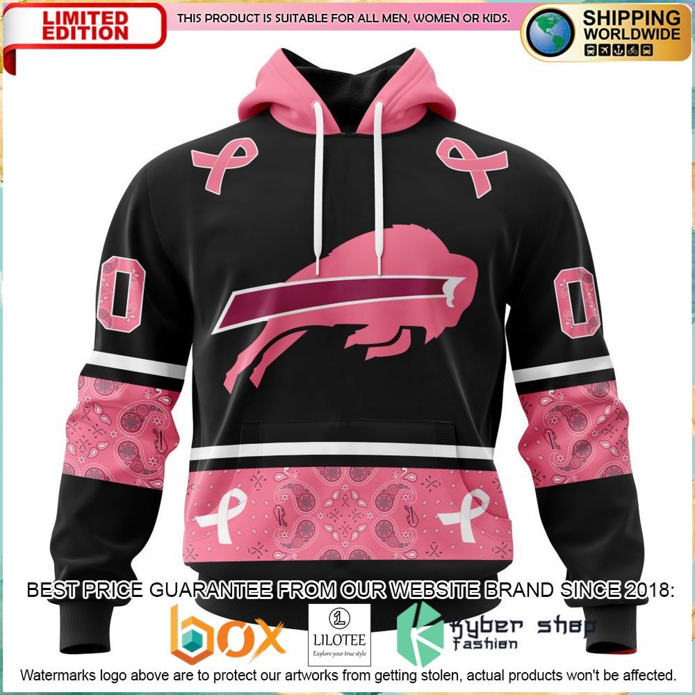 nfl buffalo bills breast cancer personalized hoodie shirt 1 907
