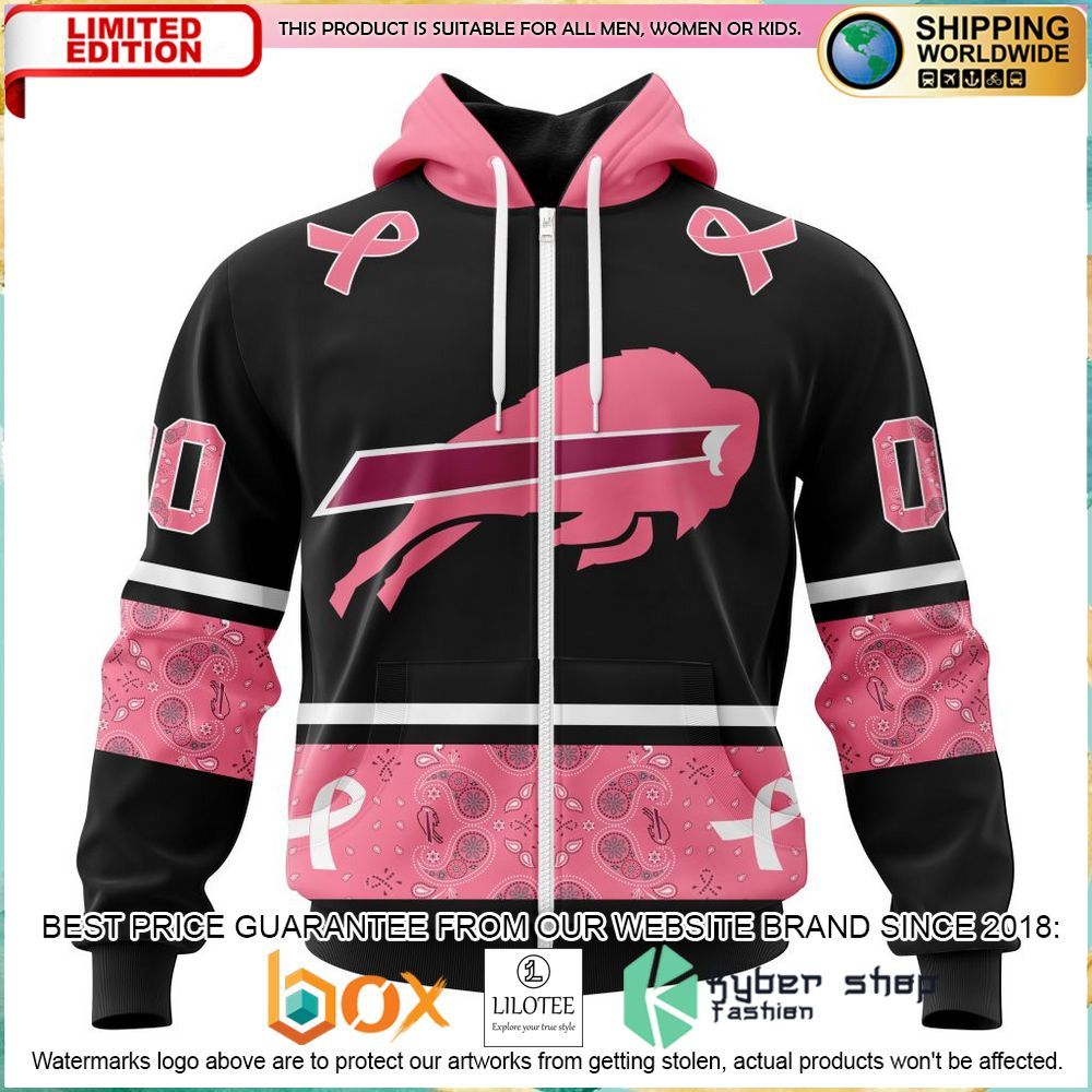 nfl buffalo bills breast cancer personalized hoodie shirt 2 332