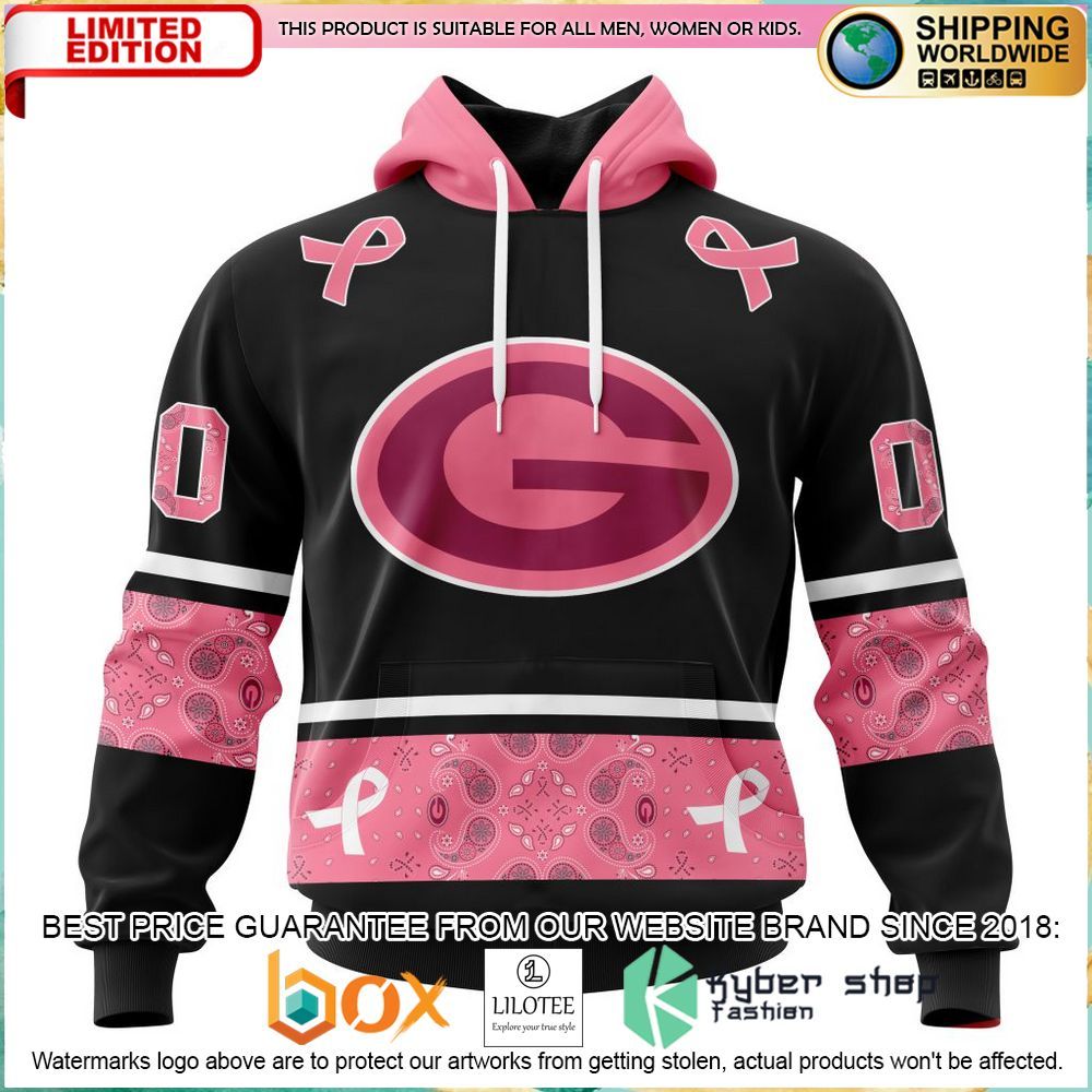nfl green bay packers breast cancer personalized hoodie shirt 1 903