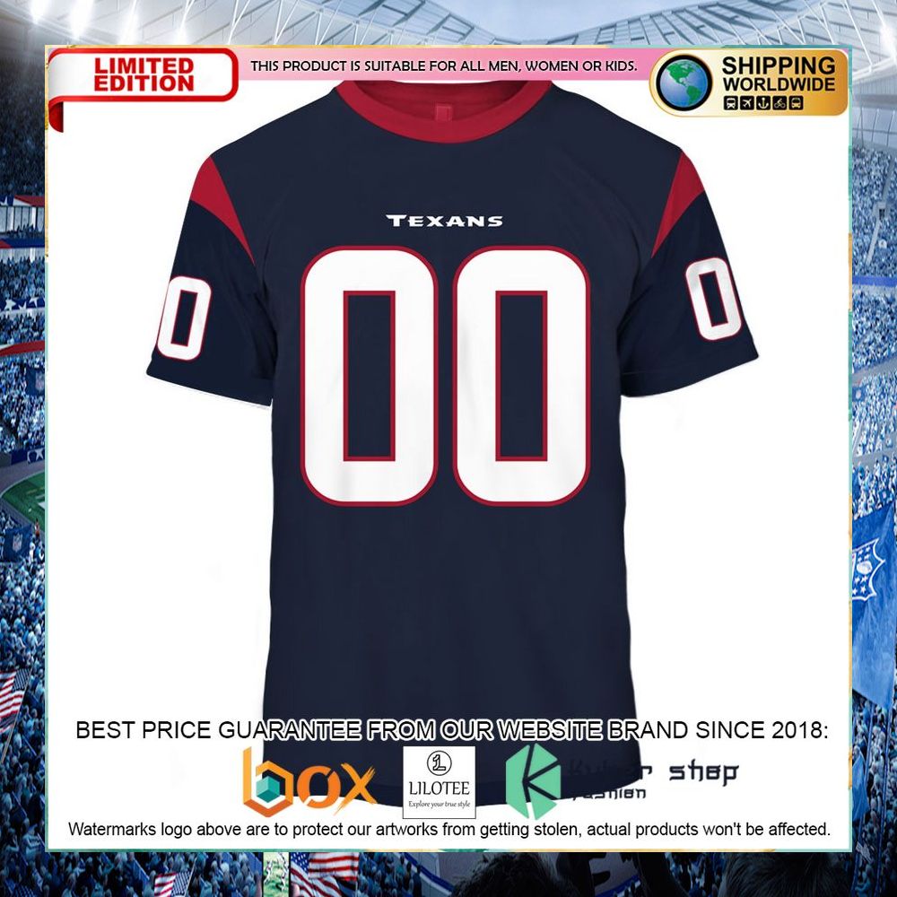 nfl texans personalized houston texans hoodie shirt 2 267