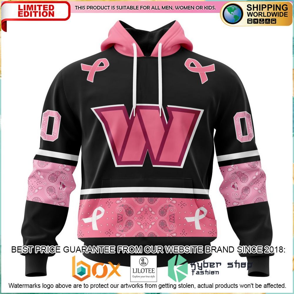 nfl washington football team breast cancer personalized hoodie shirt 1 488