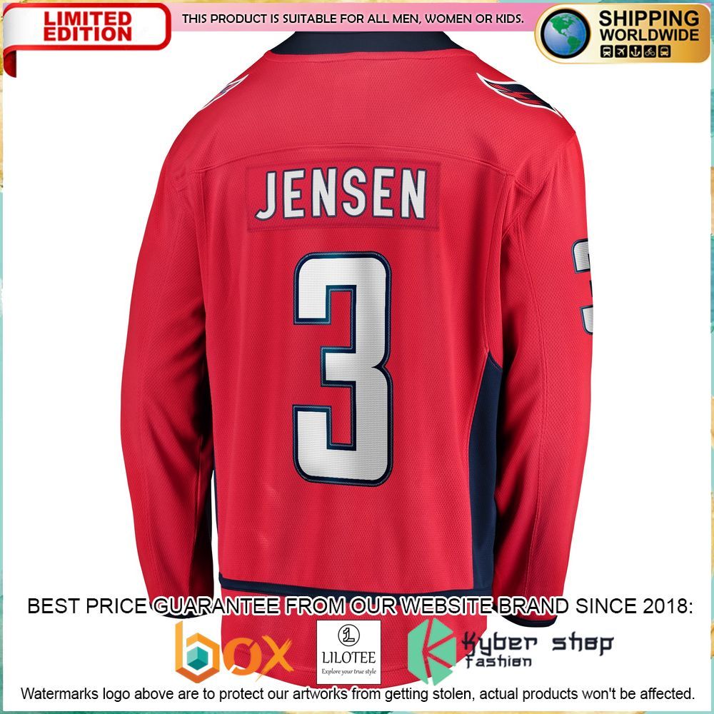 nick jensen washington capitals replica red hockey jersey 3 299