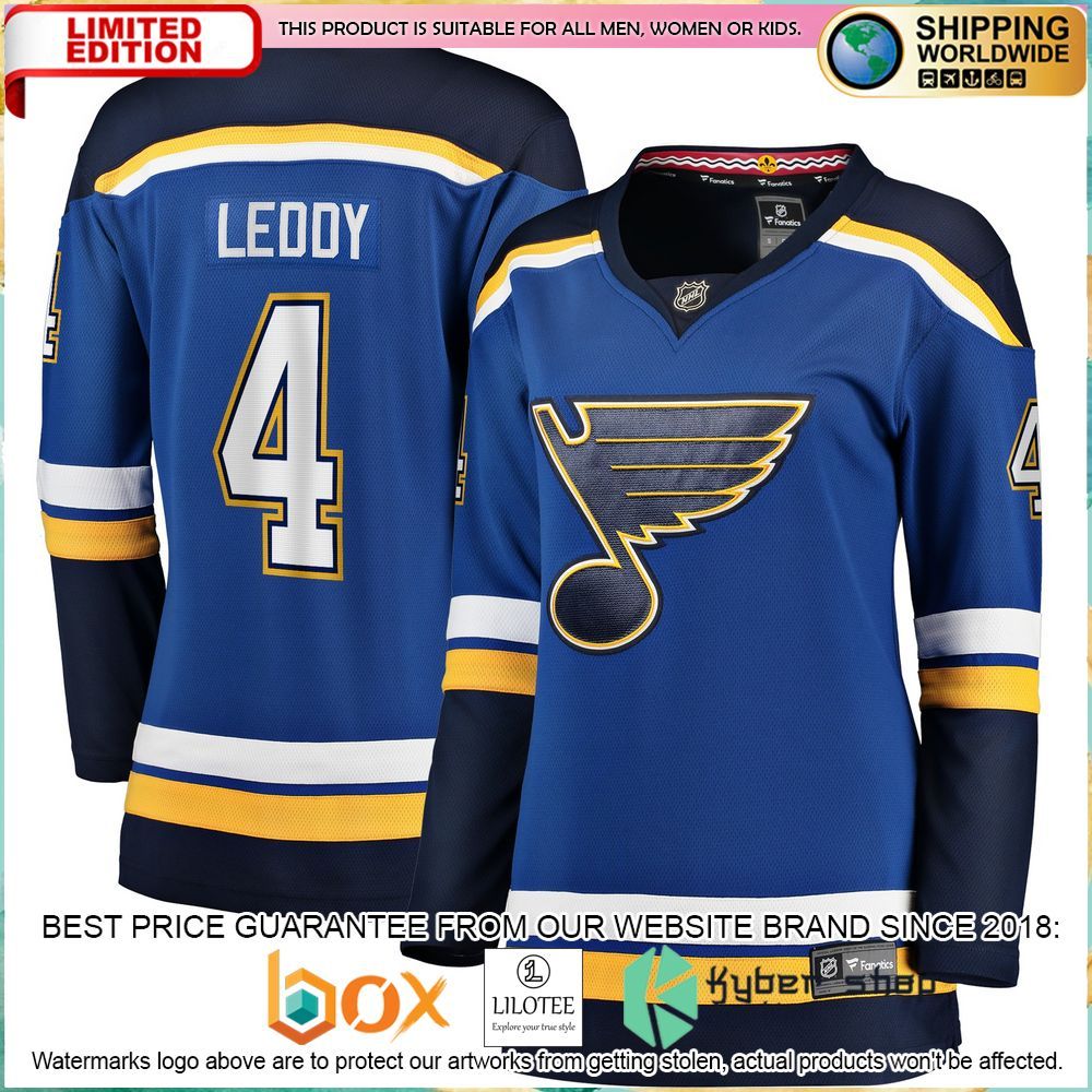nick leddy st louis blues womens blue hockey jersey 1 477