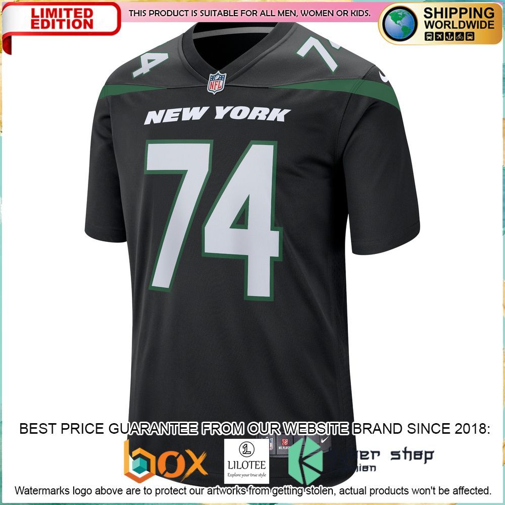 nick mangold new york jets nike retired black football jersey 2 745