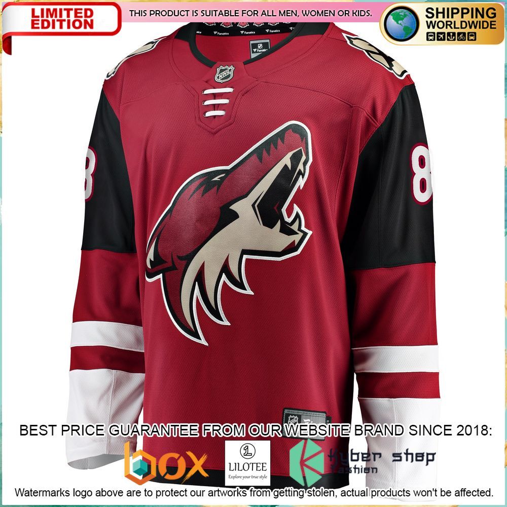 nick schmaltz arizona coyotes team color breakaway garnet hockey jersey 2 740