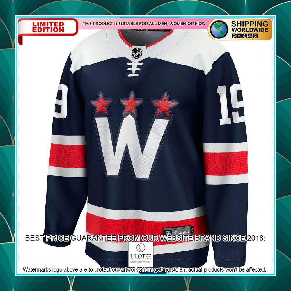 nicklas backstrom washington capitals alternate 2020 21 premier navy hockey jersey 2 76