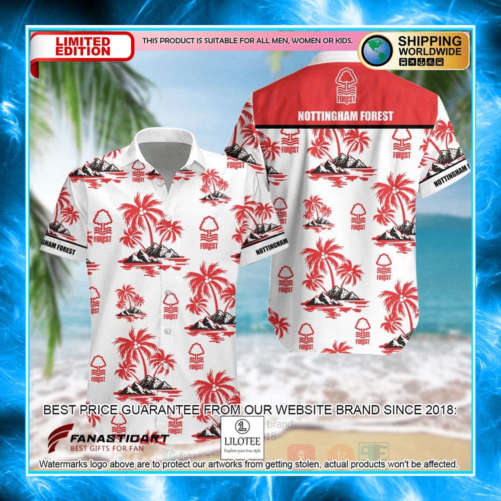 nottingham forest fc palm tree hawaiian shirt 1 322