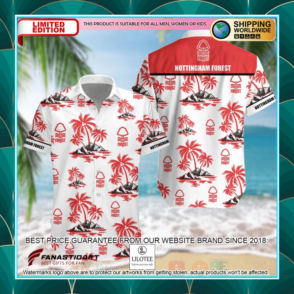 nottingham forest fc palm tree hawaiian shirt 1 583