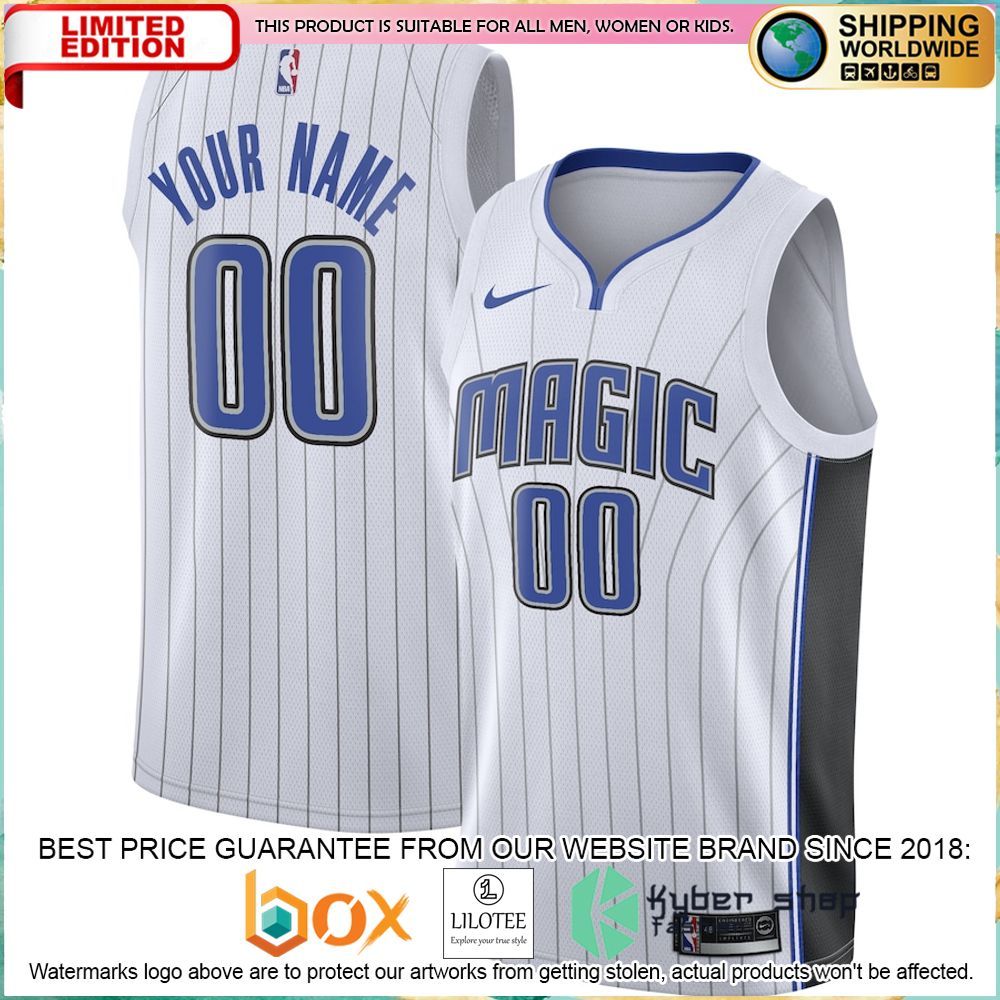 orlando magic nike 2020 21 custom white basketball jersey 1 966