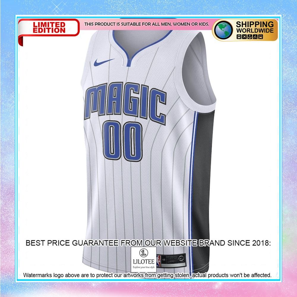 orlando magic nike custom white basketball jersey 2 944