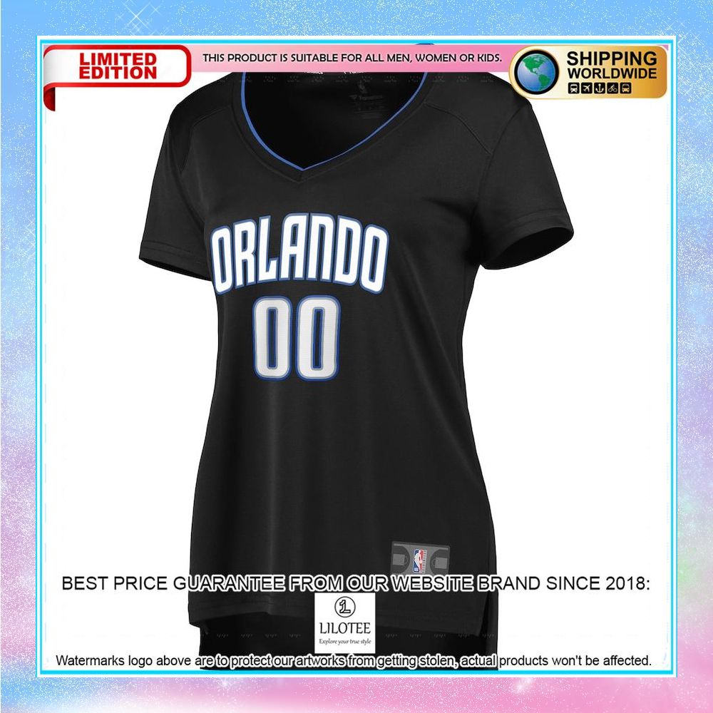 orlando magic womens 2019 custom black basketball jersey 2 909